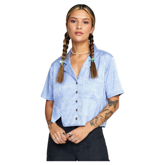 RVCA Γυναικείο πουκάμισο Vacay - Short Sleeve Shirt